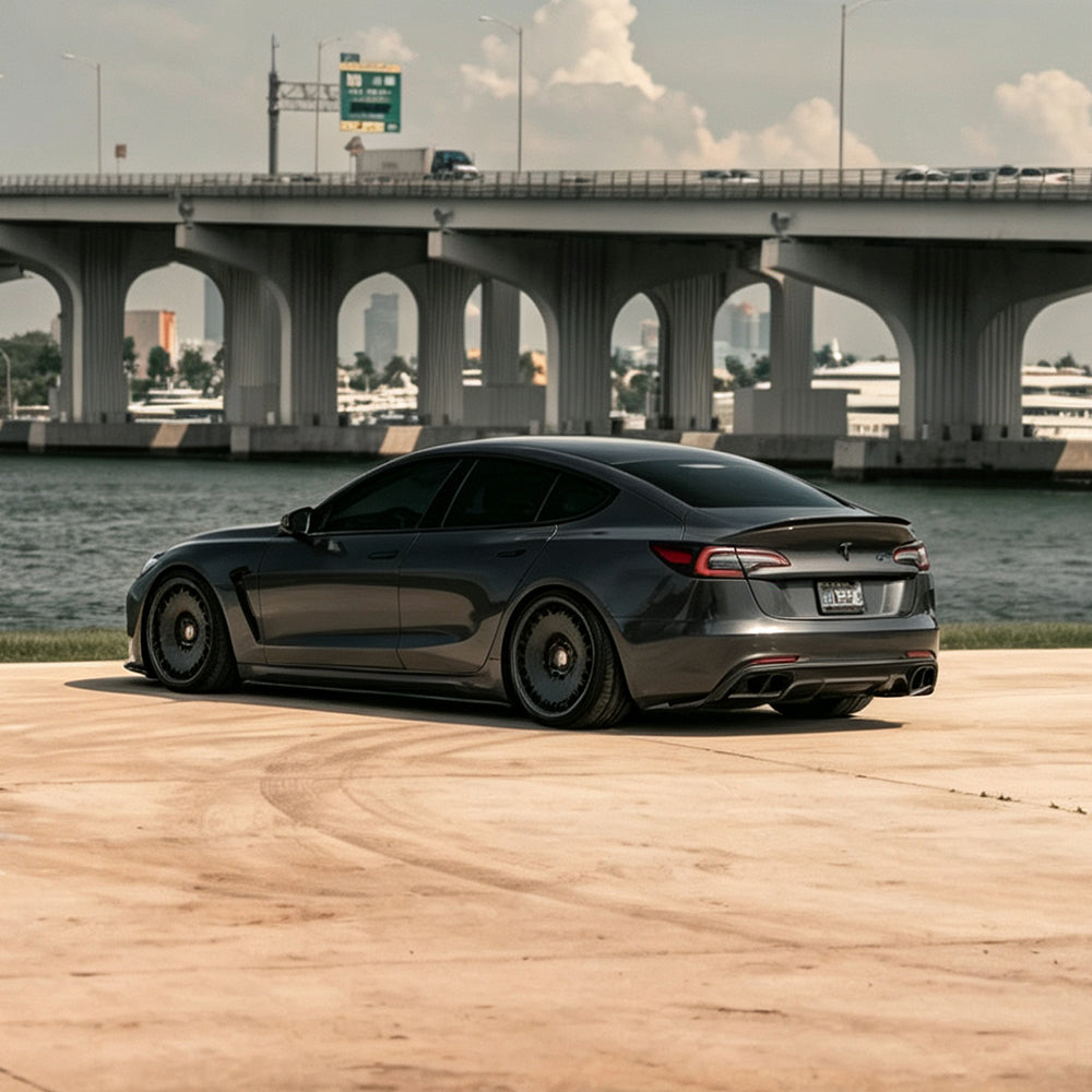 TLA-03 Model X / S 19"-22" Avant-Garde Aero Disc Custom Forged Wheels | Tlyard®