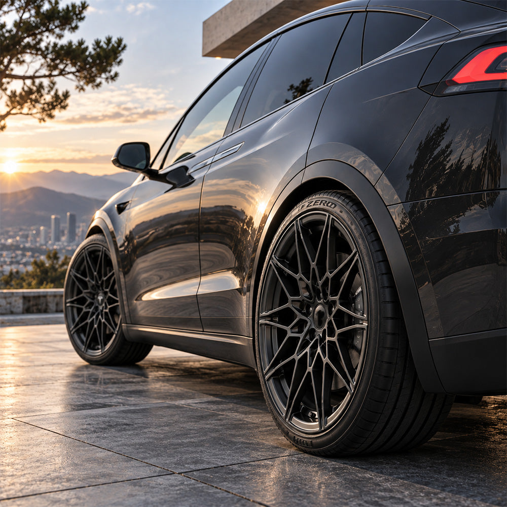 TLP-01 Model Y / Y Juniper 19"-21" Performance Custom Forged Wheels | Tlyard®