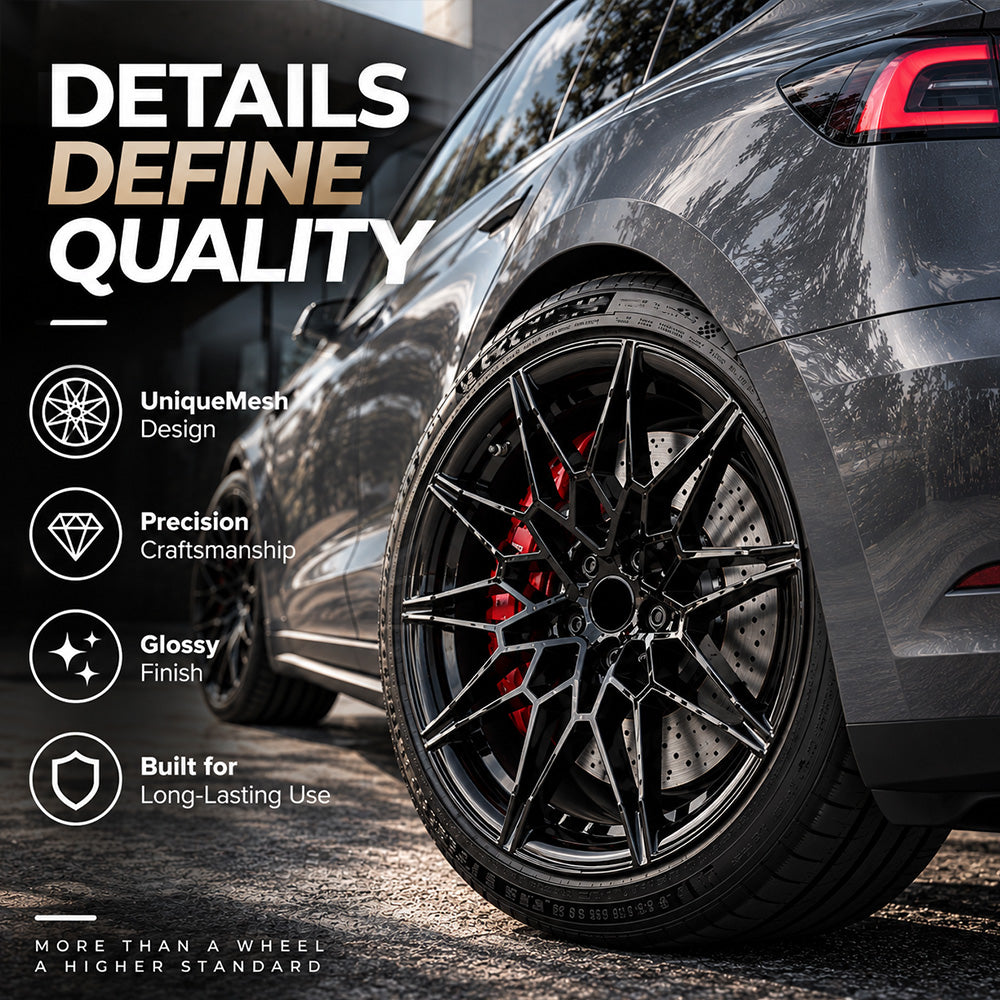 TLP-01 Model Y / Y Juniper 19"-21" Performance Custom Forged Wheels | Tlyard®