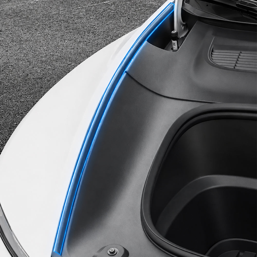 Tlyard Tesla Model 3 & Y Rubber Door Seal Strip Kit - Noise Reduction Weather Stripping for Model 3 Highland & Model Y Juniper