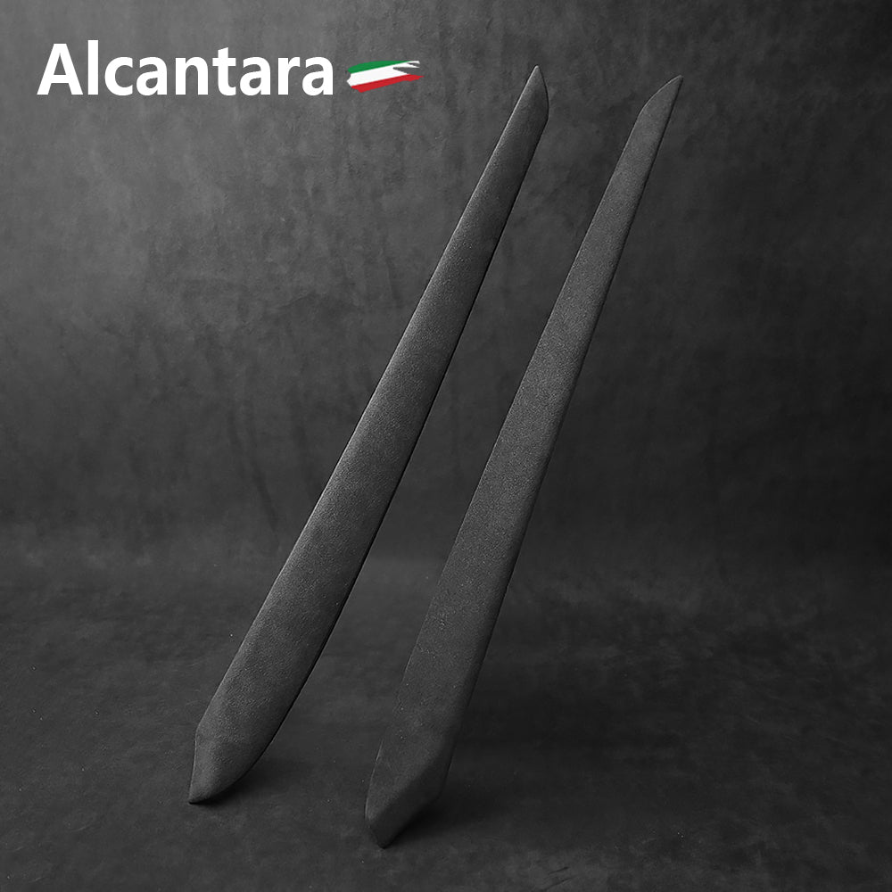 Alcantara 도어 트림 커버 인테리어 장식 테슬라 모델 3 &amp; Y