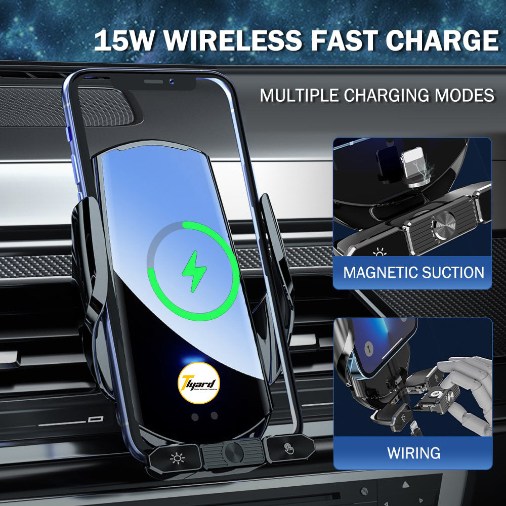 15W Fast Charging Wireless Phone Charger For Tesla Model 3 & Y & S & X