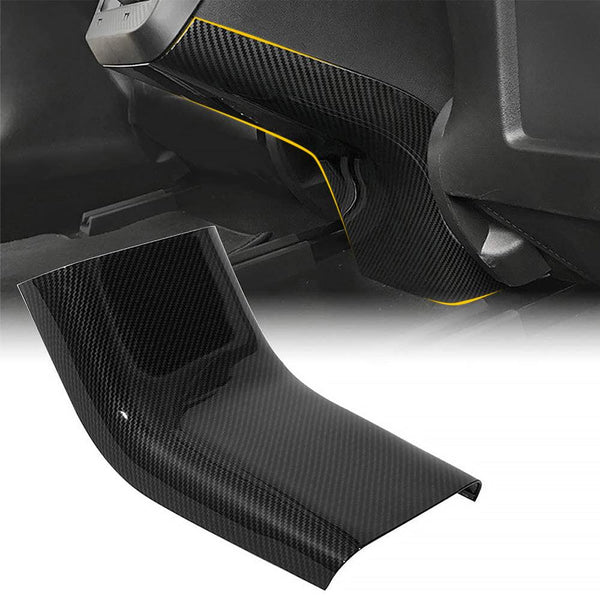 Real Carbon Fiber Rear Kickproof Decorative Frame For Tesla Model 3/ Y - Tlyard