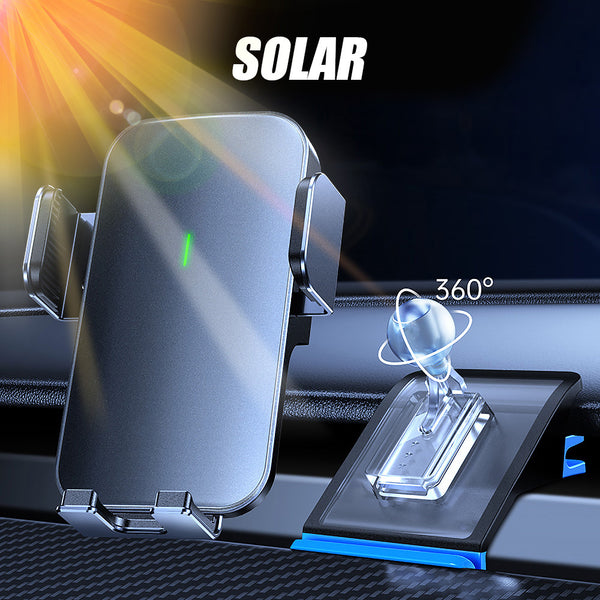 Neuestes Modell 3 & Y Solarenergiesparender Telefonhalter