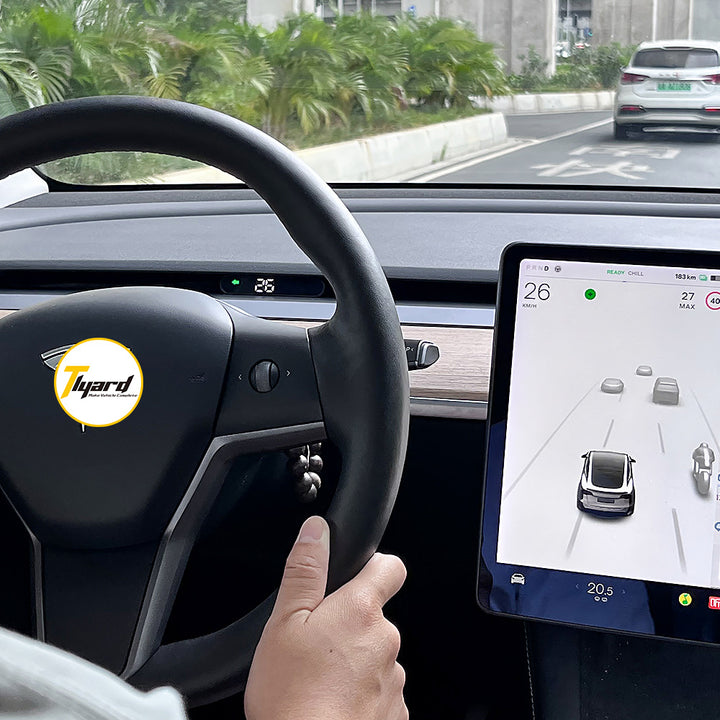 Tesla Speedometer Design Dashboard Hidden HUD Speedometer For Tesla Model 3/ Y – Tlyard