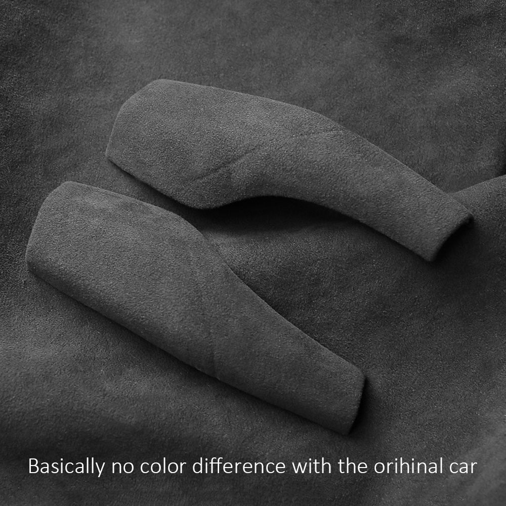 Alcantara Turn Signal Stalk Covers For Tesla Model 3 & Y