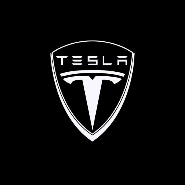 LED Tesla Logo Puddle Lights Car Door Lights For Model 3/ Y/ X/ S Model 3 Highland