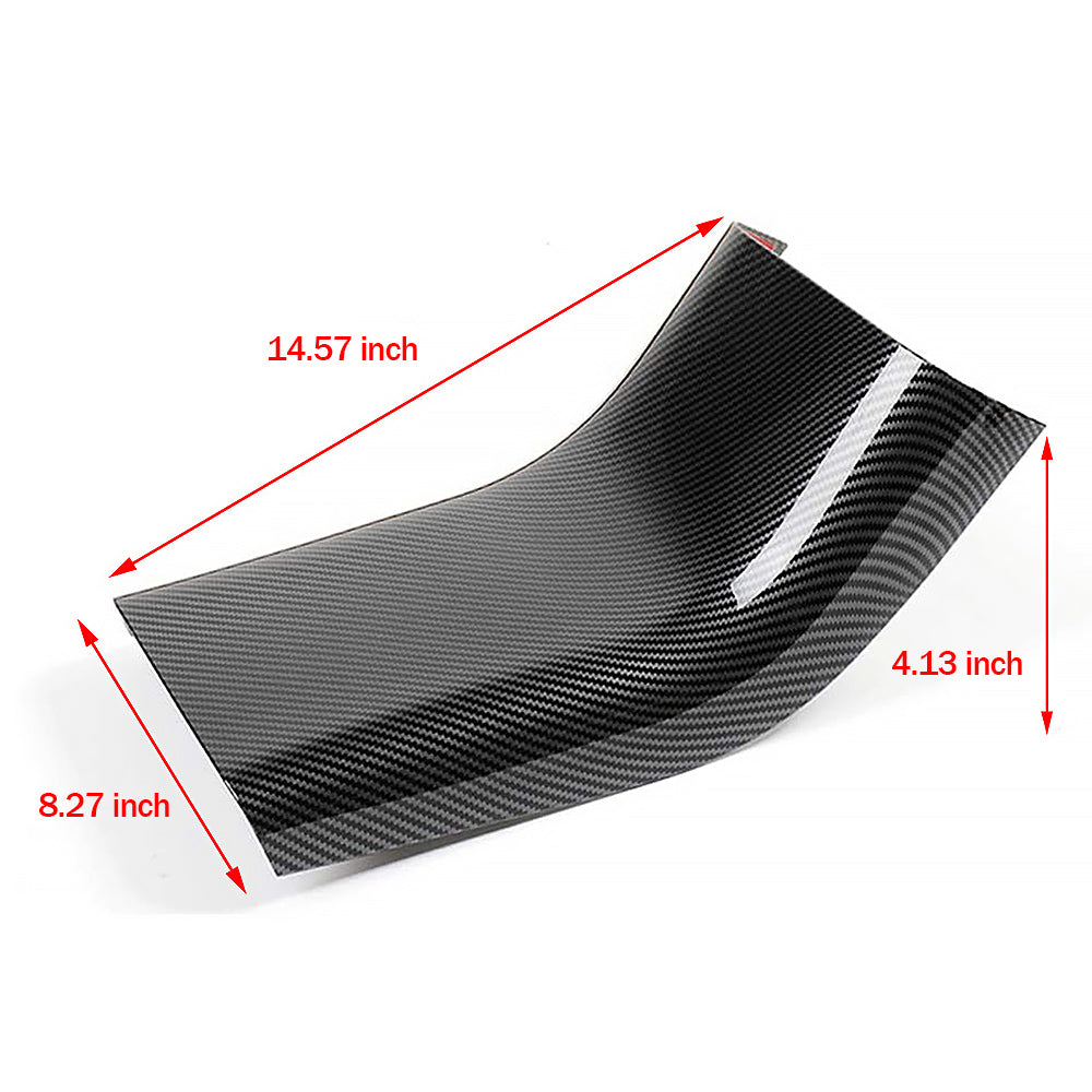 Real Carbon Fiber Rear Kickproof Decorative Frame For Tesla Model 3/ Y