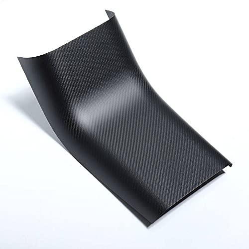 Real Carbon Fiber Rear Kickproof Decorative Frame for Tesla Model 3/Y - Tlyard