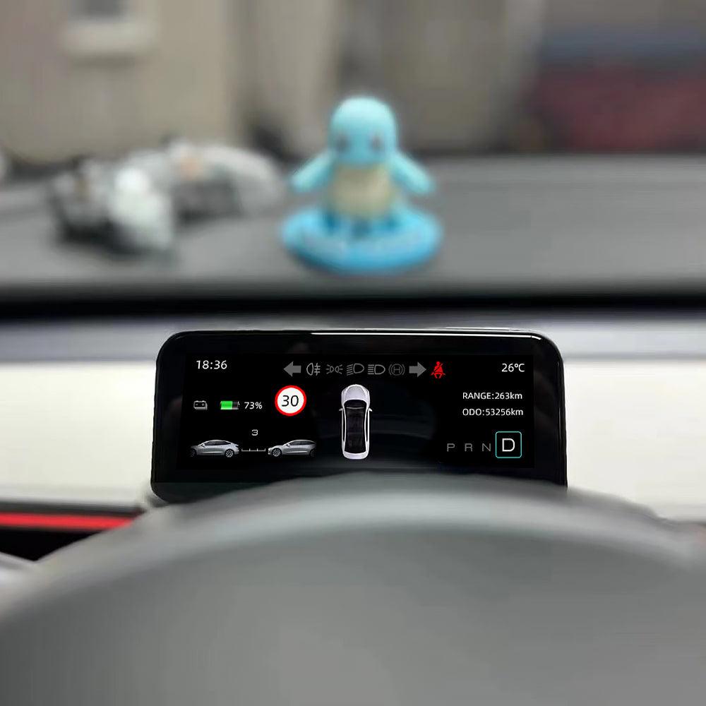 Dashboard Mini Screen Display For Model 3/ Y - Tlyard