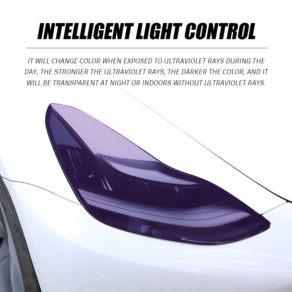 Tesla Headlight Color Changing Film Protective Film For Model 3 & Y & S & X