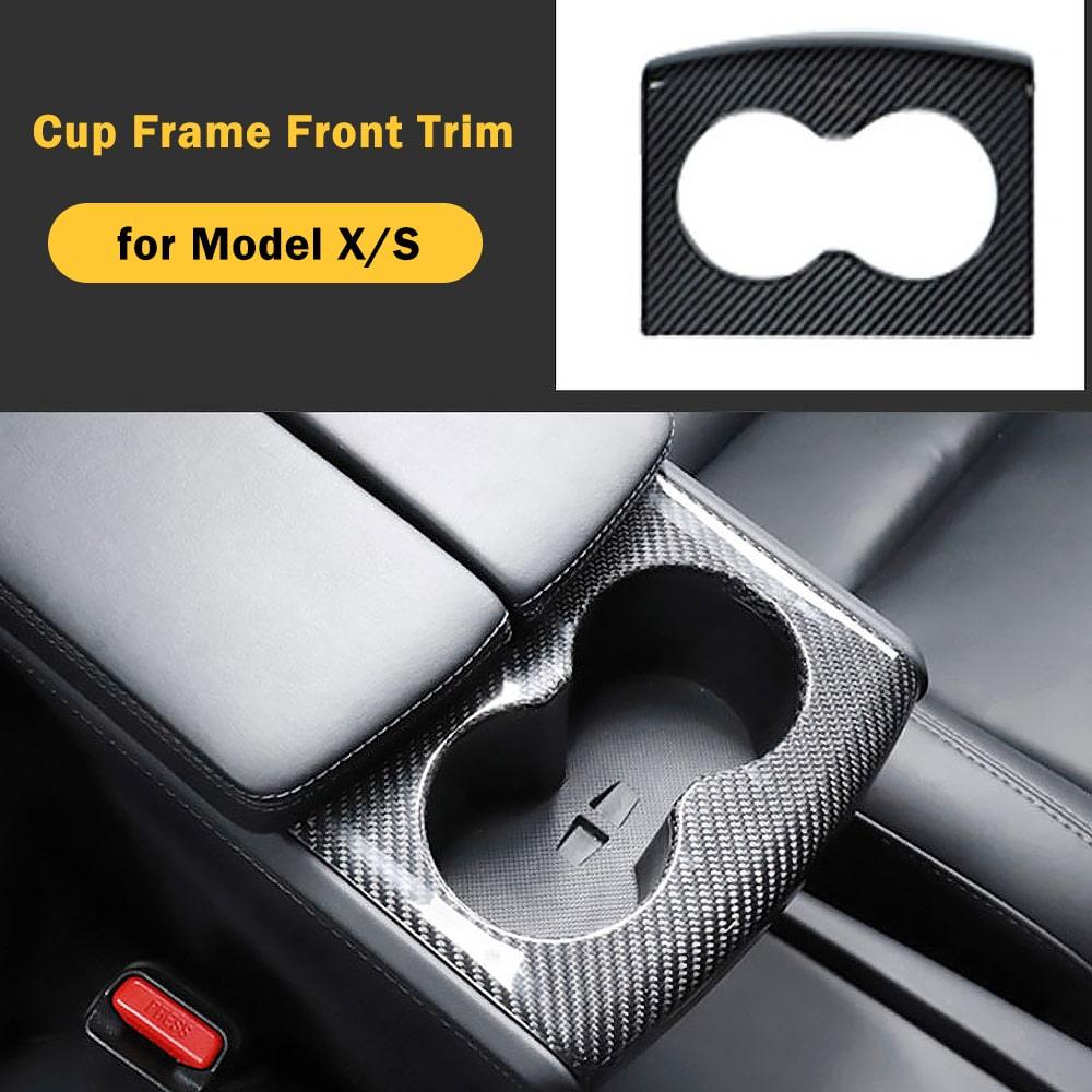 Dashboard & Center Console Hydro Carbon Fiber Coated Upgrade Kit (7 Pieces) For Model X - Tlyard