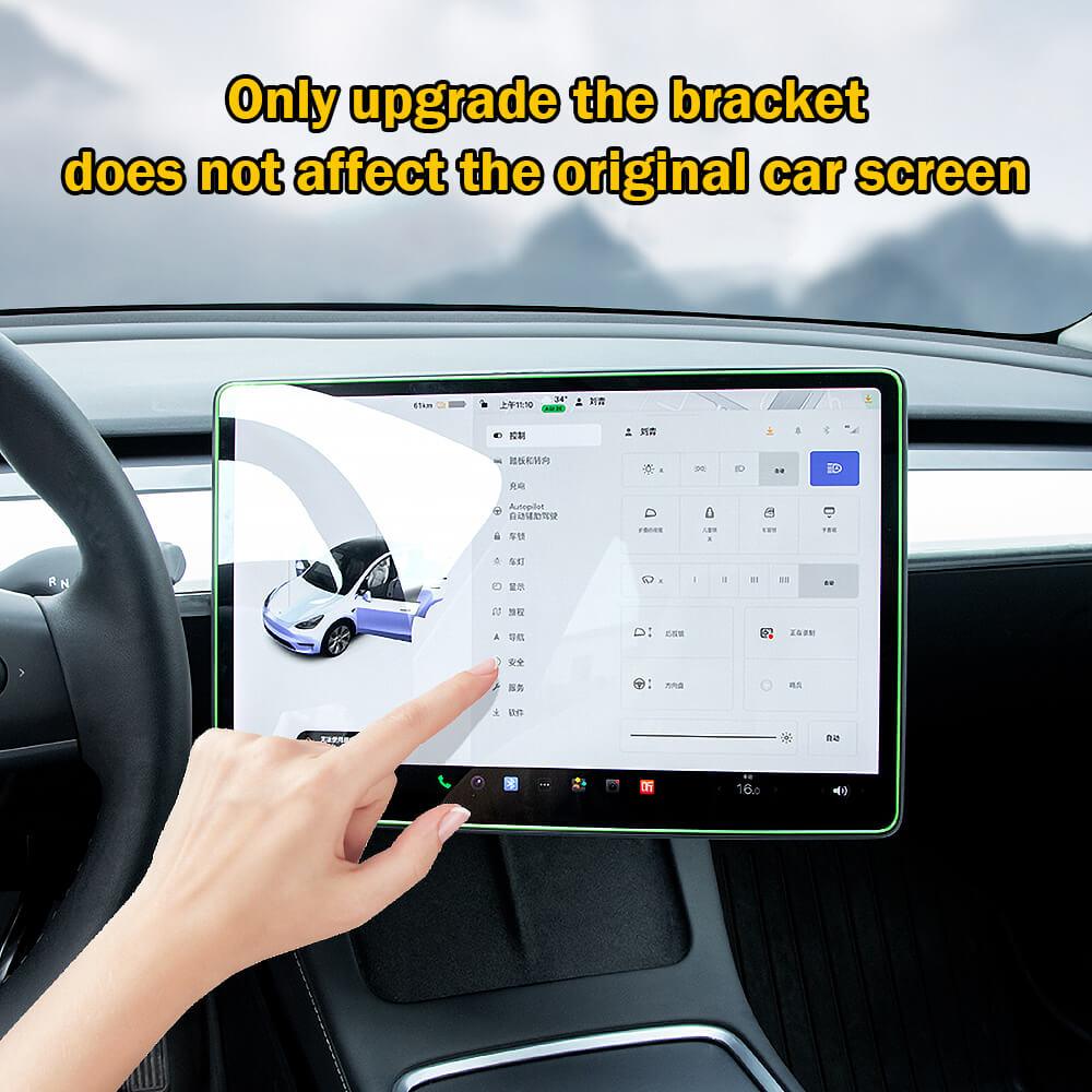 Dashboard Touch Screen Swiveling Mount Kit For Model 3/ Y (Upgraded 40°) - Tlyard