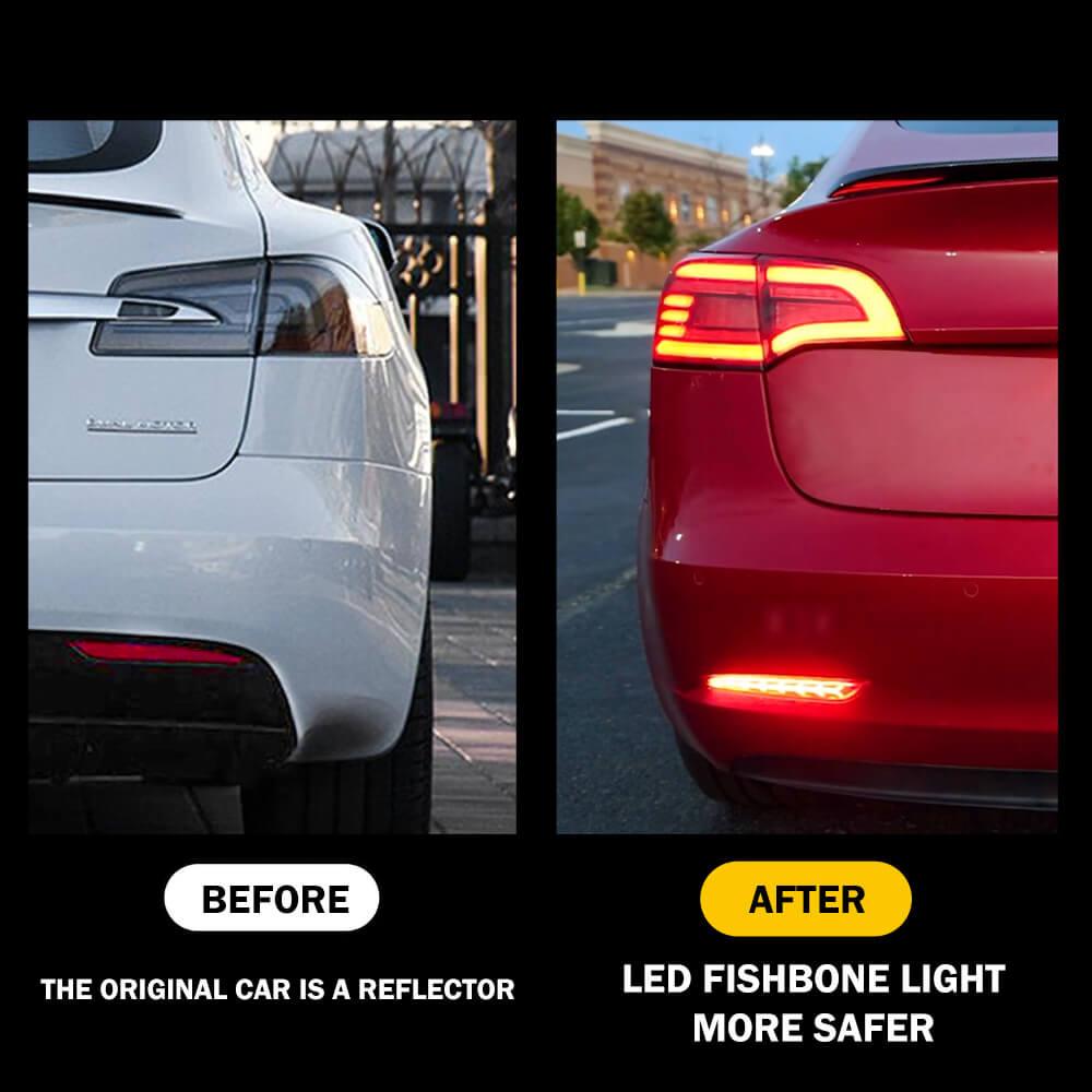 Rear Bumper Tail Light For Model 3/ Y - Tlyard